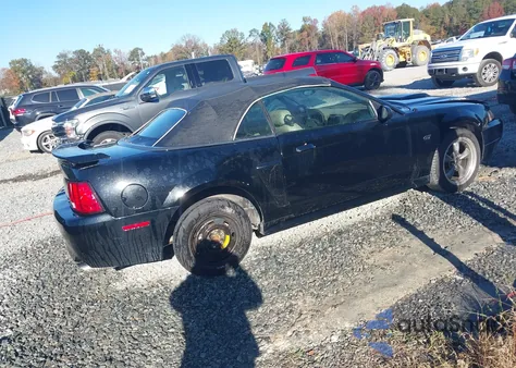 2003 Ford Mustang Gt из США, поврежденный, VIN 1FAFP45X03F322552